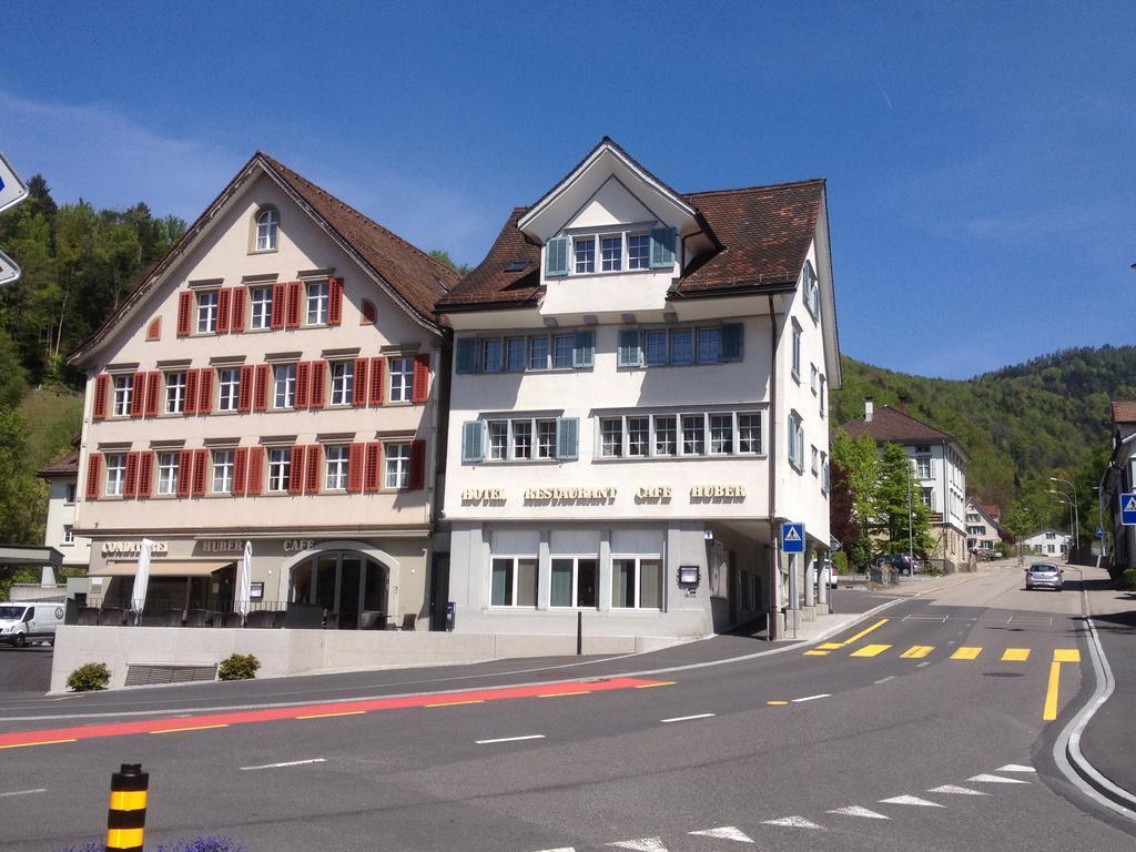 Café-Conditorei Hotel Huber Lichtensteig Exterior foto